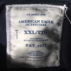 American Eagle 3/4 button sweater